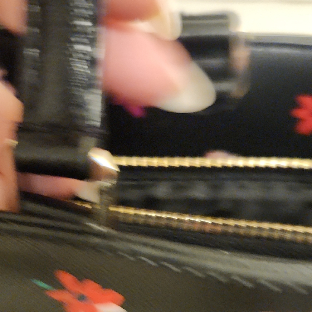 kate spade Black Floral Print Tote - Picture 6 of 16